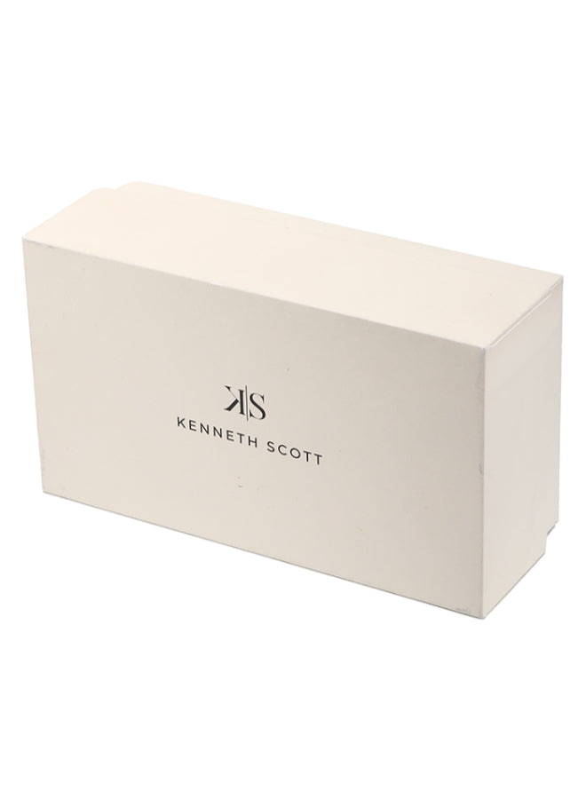 Kenneth Scott Men's Multi Function Blue Dial Watch - K24117-NBNN