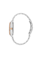 ساعة لي كوبر النسائية متعددة الوظائف ذات المينا الفضية - LC07333.530