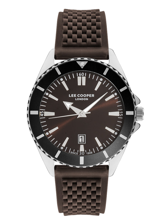 Lee Cooper Men's Analog Dark Brown Dial Watch - LC07361.377