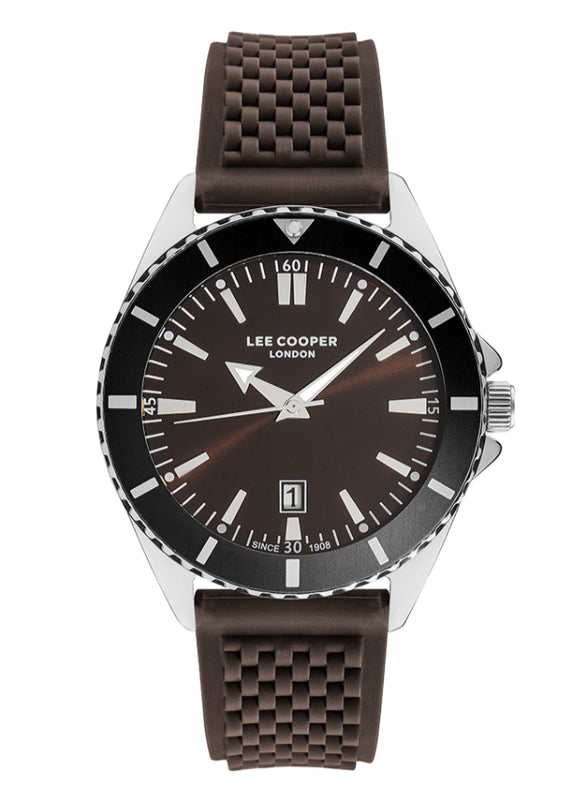 Lee Cooper Men's Analog Dark Brown Dial Watch - LC07361.377