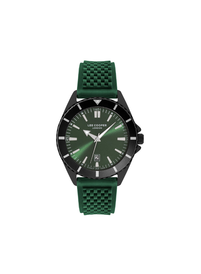 Lee Cooper Men's Analog Green Dial Watch - LC07361.677
