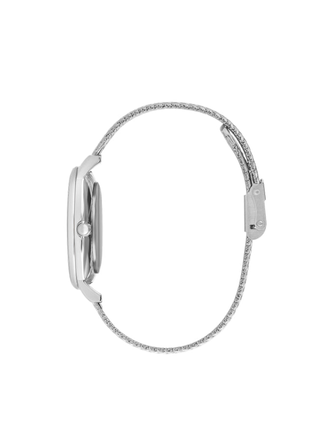 Lee Cooper Women's Analog White Mop Dial Watch - LC07401.320