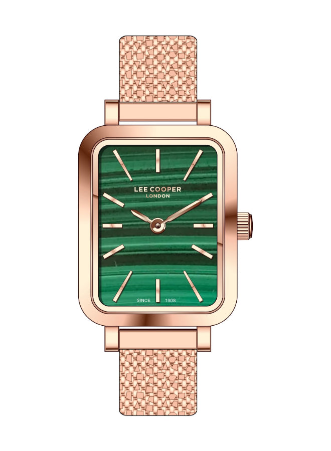 Lee Cooper Female's Analog Green Dial Watch - LC07815.470