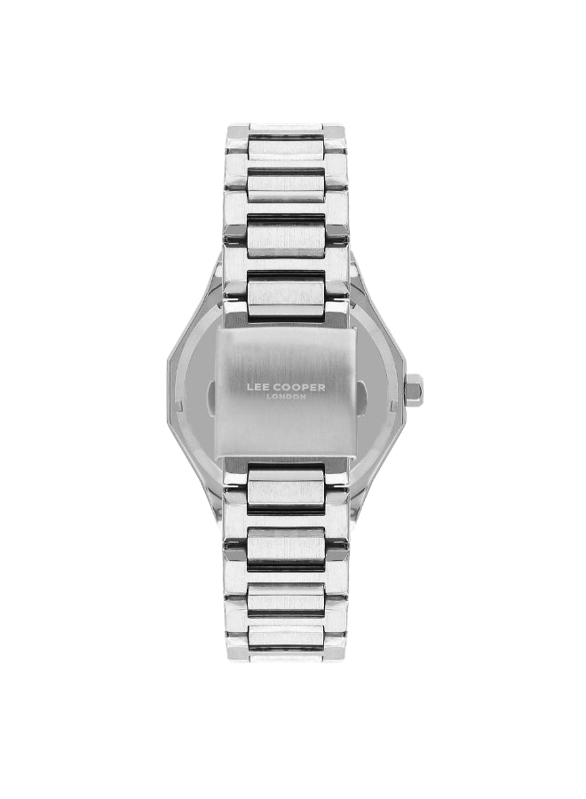 Lee Cooper Men's Automatic Silver Dial Watch - LC07906.350