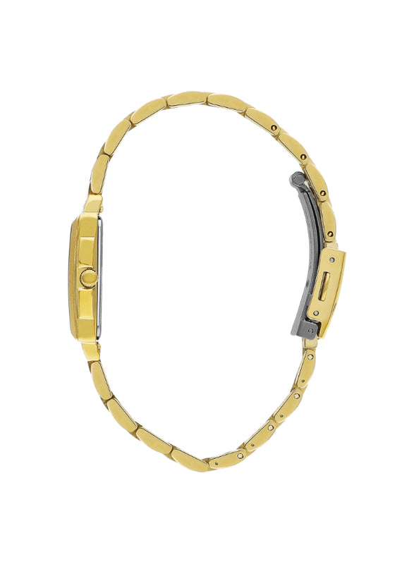 ساعة لي كوبر النسائية التناظرية ذات المينا الفضية - LC07940.130