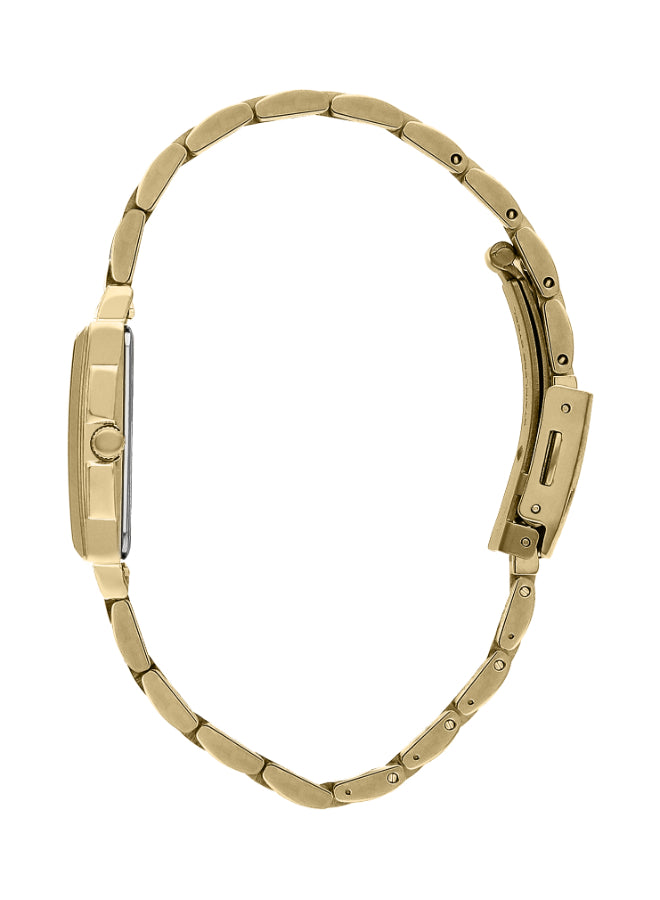 ساعة لي كوبر النسائية التناظرية ذات المينا الأخضر الداكن - LC07940.170