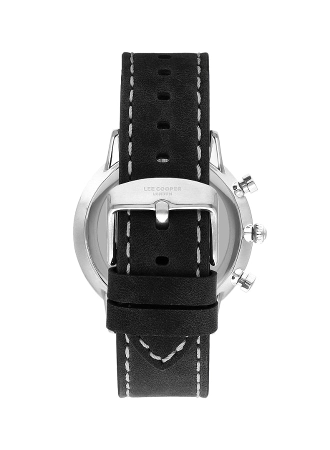 Lee Cooper Men's Multi Function Black Dial Watch - LC07943.351