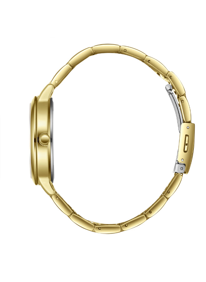 ساعة لي كوبر النسائية متعددة الوظائف ذات المينا الفضية - LC07946.130