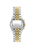 ساعة لي كوبر الرجالية متعددة الوظائف ذات المينا الفضية - LC07963.230