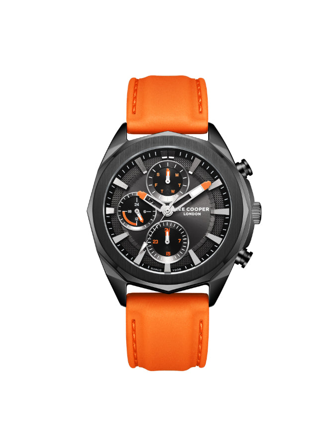 LEE COOPER Men's Multi Function Gray Dial Watch - LC07990.068