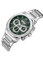 LEE COOPER Men's Multi Function Dark Green Dial Watch - LC07991.370