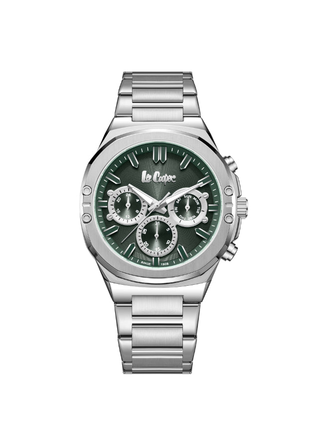 LEE COOPER Men's Multi Function Dark Green Dial Watch - LC07991.370