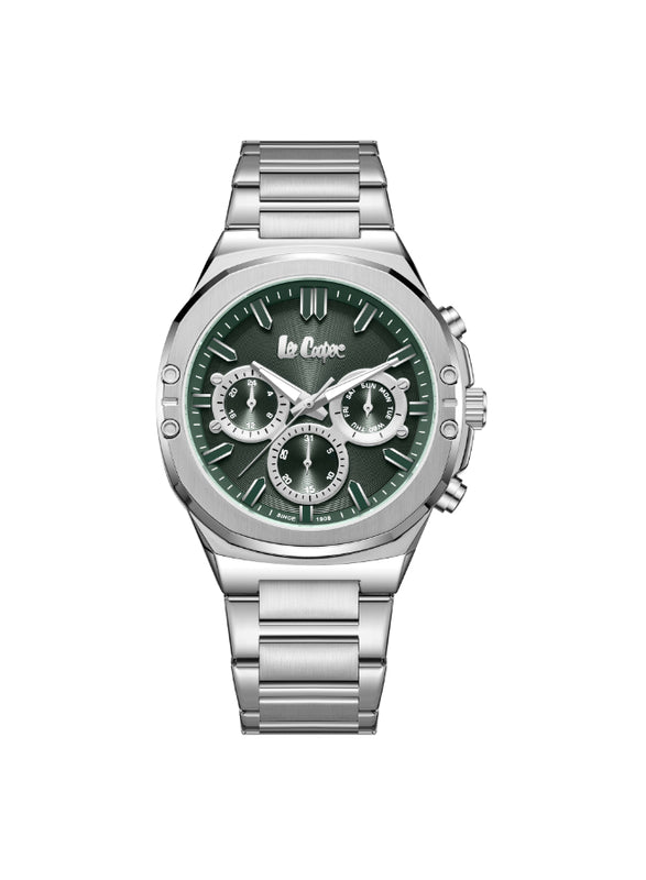 LEE COOPER Men's Multi Function Dark Green Dial Watch - LC07991.370