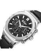 Lee Cooper Men's Multi Function Black Dial Watch - LC07992.351