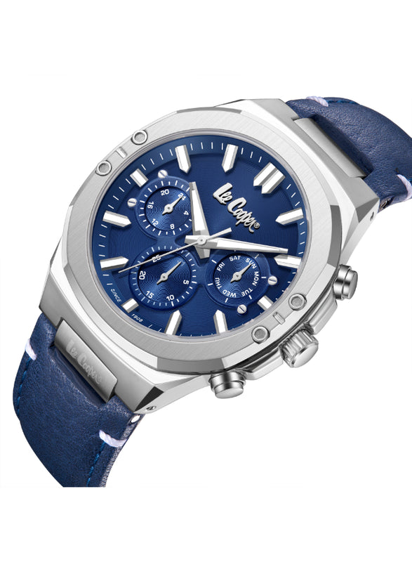 LEE COOPER Men's Multi Function Dark Blue Dial Watch - LC07992.399