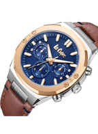 LEE COOPER Men's Multi Function Dark Blue Dial Watch - LC07992.594