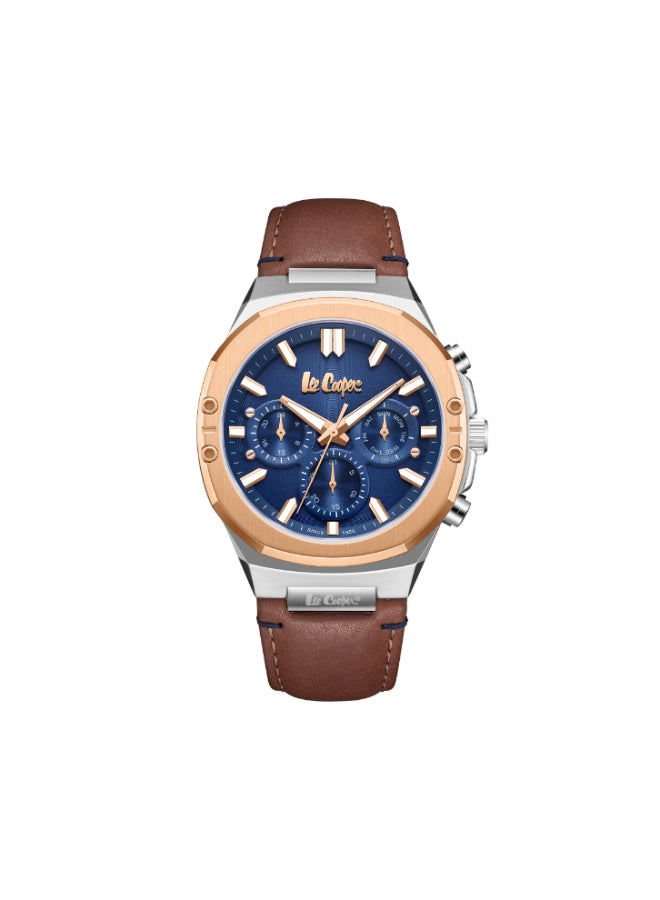 LEE COOPER Men's Multi Function Dark Blue Dial Watch - LC07992.594
