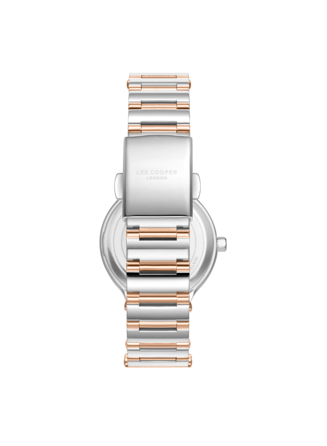 Lee Cooper Female's Analog Beige Dial Watch - LC08000.560