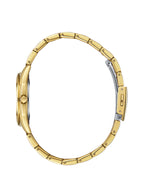 ساعة لي كوبر النسائية التناظرية ذات المينا الفضية - LC08006.130