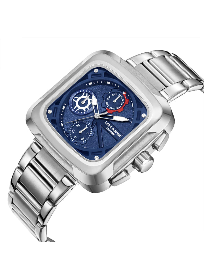 Lee Cooper Men's Multi Function Blue Dial Watch - LC08013.390