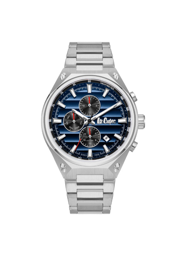 Lee Cooper Men's Multi Function Blue Dial Watch - LC08026.390