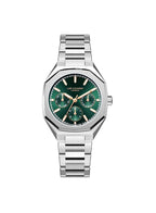 ساعة لي كوبر النسائية متعددة الوظائف ذات المينا الخضراء - LC08046.370