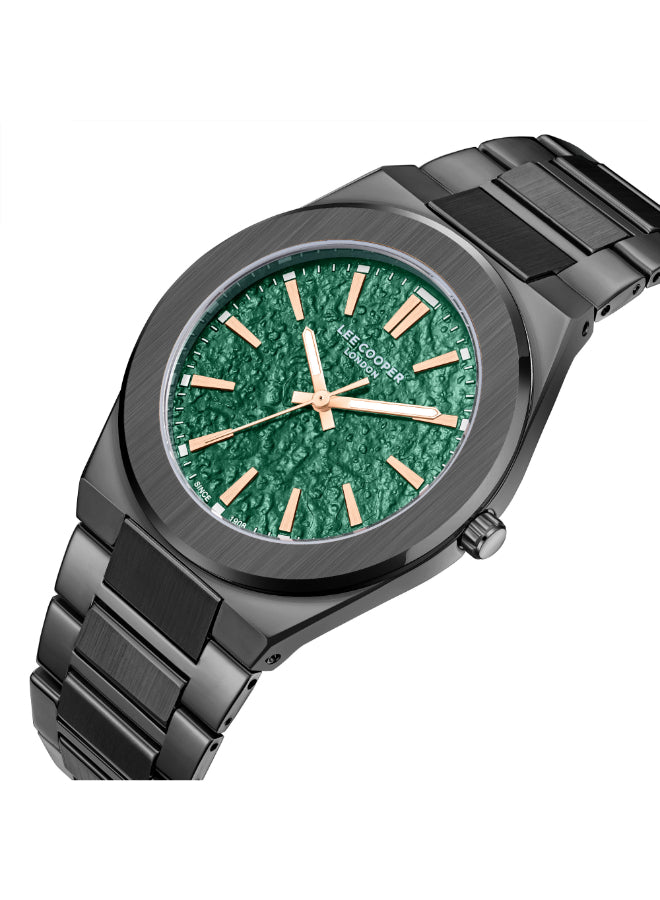 Lee Cooper Men's Analog Dark Green Dial Watch - LC08054.070
