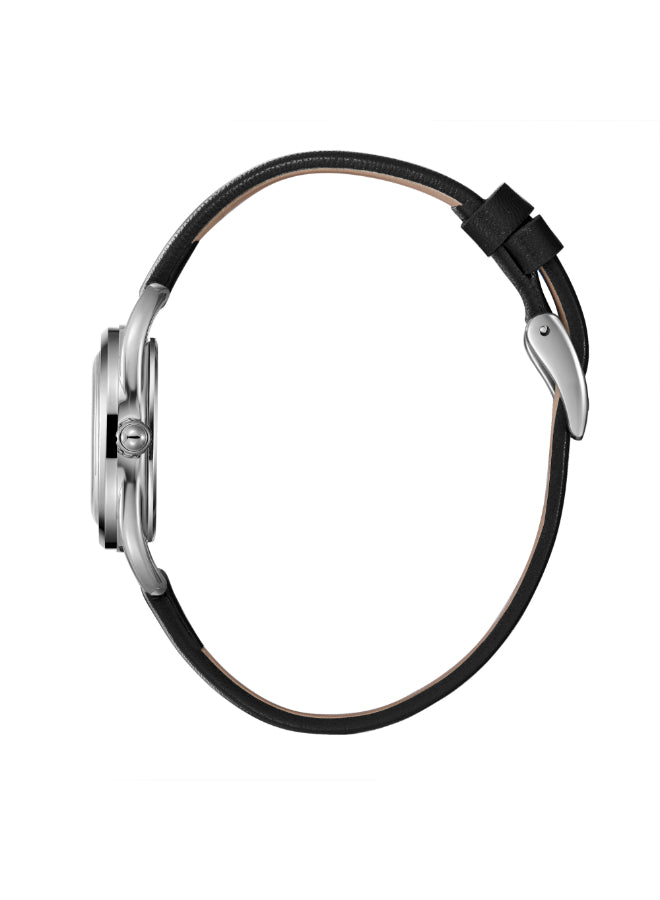 ساعة لي كوبر النسائية التناظرية ذات المينا الفضية - LC08055.331