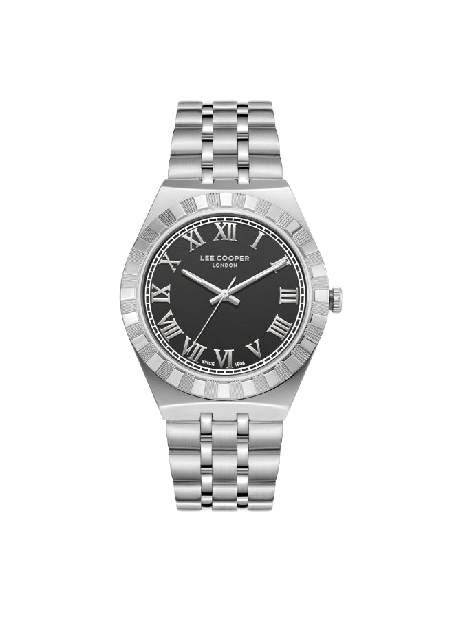 LEE COOPER Men's Analog Black Dial Watch - LC08060.350