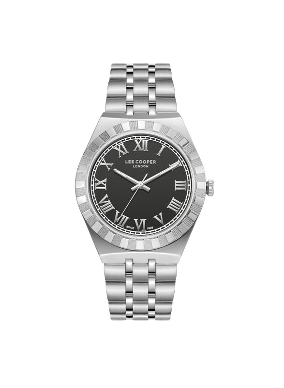 LEE COOPER Men's Analog Black Dial Watch - LC08060.350