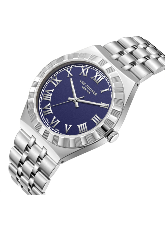 LEE COOPER Men's Analog Dark Blue Dial Watch - LC08060.390