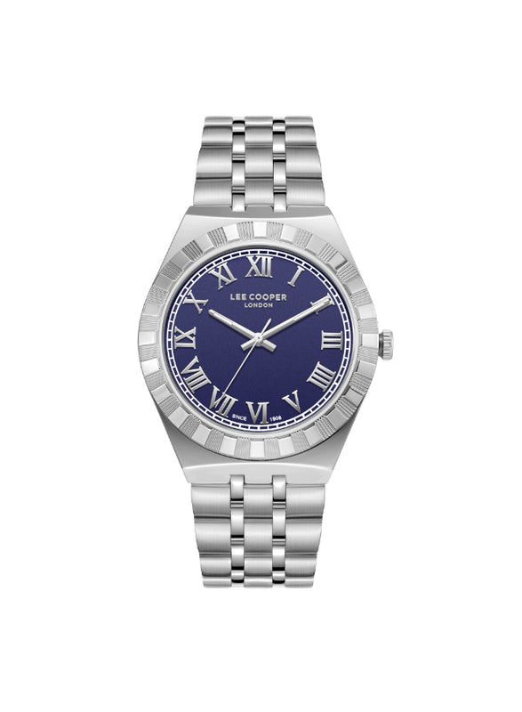 LEE COOPER Men's Analog Dark Blue Dial Watch - LC08060.390