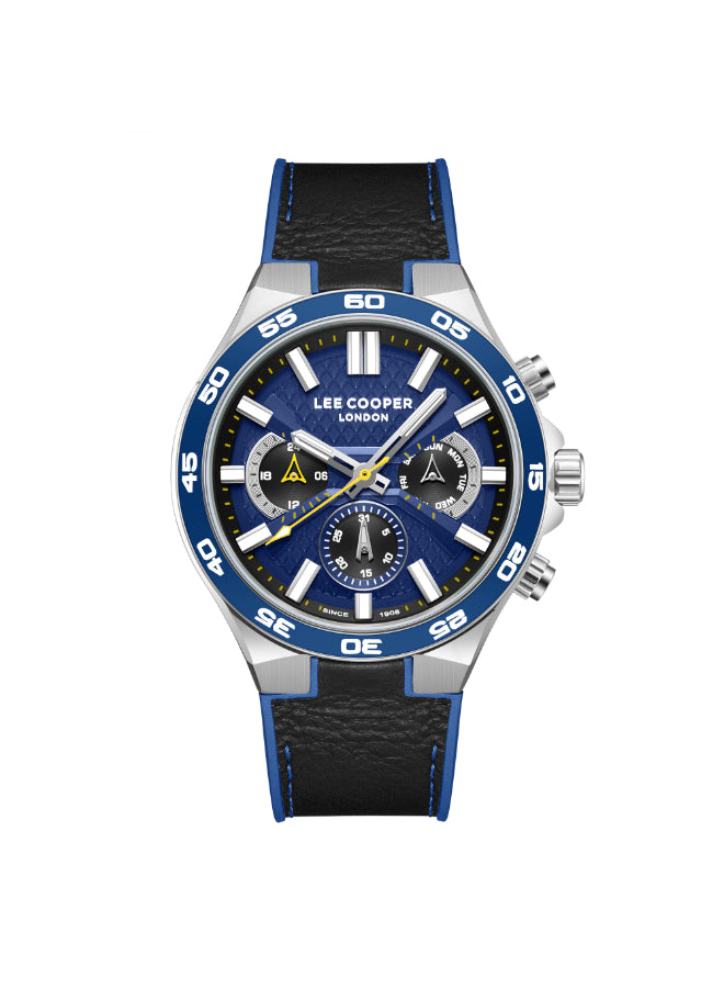 LEE COOPER Men's Multi Function Dark Blue Dial Watch - LC08066.399