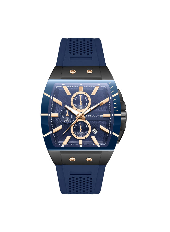 LEE COOPER Men's Multi Function Dark Blue Dial Watch - LC08081.099