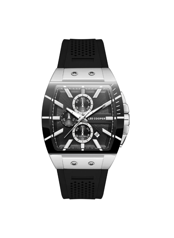 LEE COOPER Men's Multi Function Black Dial Watch - LC08081.351