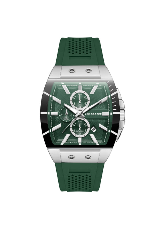 LEE COOPER Men's Multi Function Dark Green Dial Watch - LC08081.377