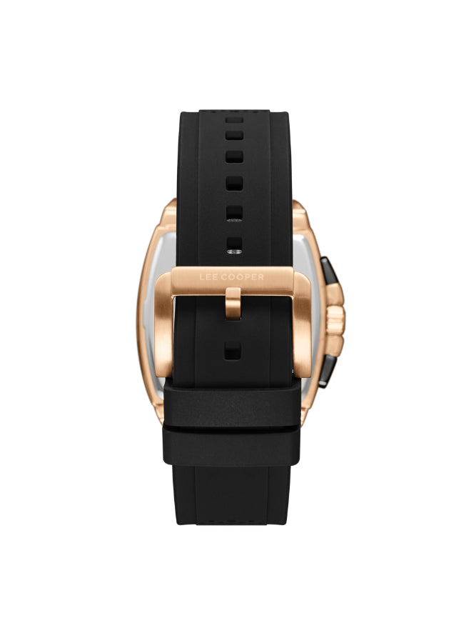 LEE COOPER Men's Multi Function Black Dial Watch - LC08081.451