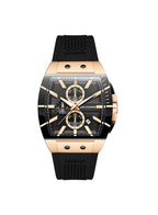 LEE COOPER Men's Multi Function Black Dial Watch - LC08081.451