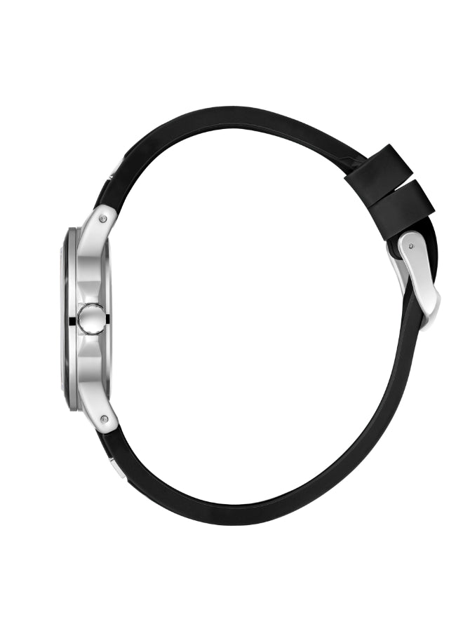 ساعة لي كوبر النسائية متعددة الوظائف ذات المينا السوداء - LC08099.351