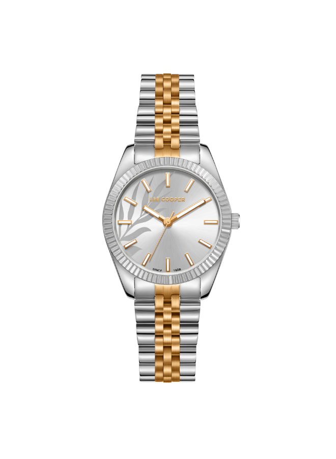Lee Cooper Women's Analog Silver Dial Watch - LC08102.530