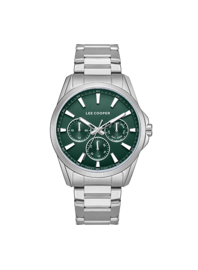 LEE COOPER Men's Multi Function Dark Green Dial Watch - LC08105.370