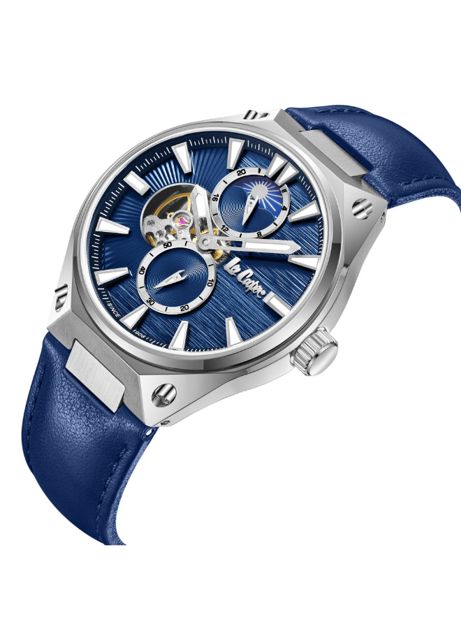 LEE COOPER Men's Automatic Dark Blue Dial Watch - LC08122.399