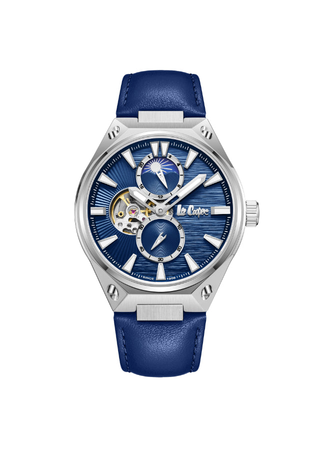 LEE COOPER Men's Automatic Dark Blue Dial Watch - LC08122.399