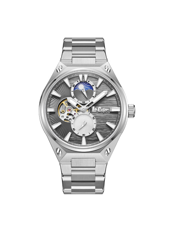 Lee Cooper Men's Automatic Gray Dial Watch - LC08123.350