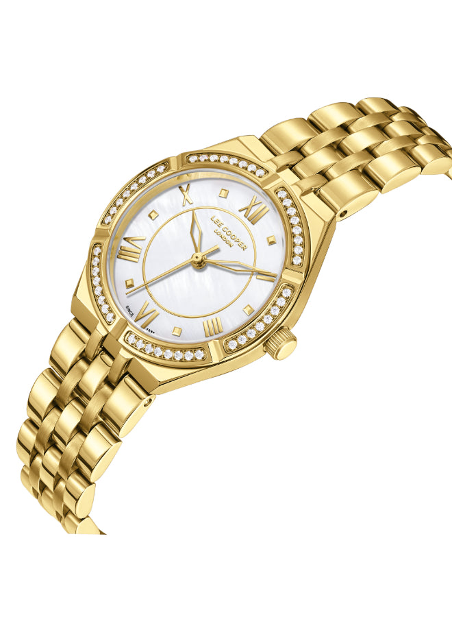 Lee Cooper Women's Analog MOP Dial Watch - LC08132.120