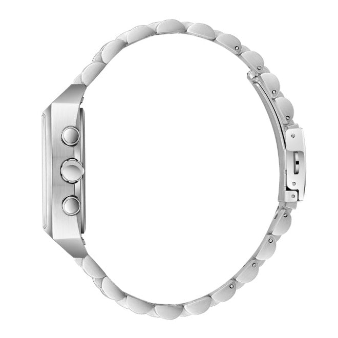 ساعة لي كوبر الرجالية متعددة الوظائف ذات المينا السوداء - LC08139.350