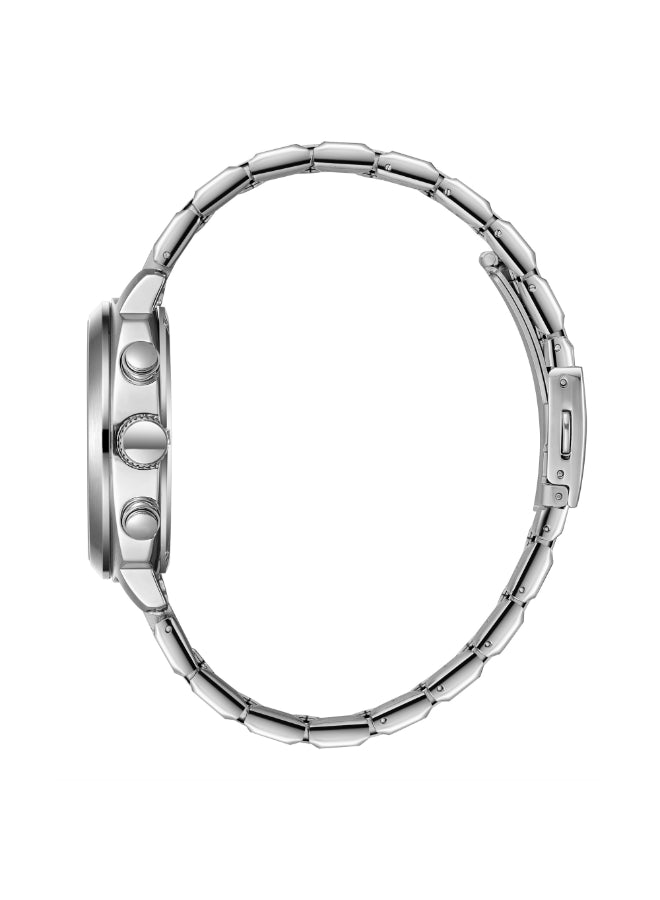 ساعة لي كوبر الرجالية متعددة الوظائف بمينا أزرق داكن - LC08144.390