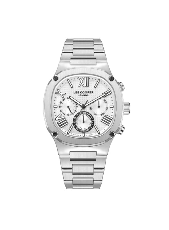 Lee Cooper Men's Multi Function Silver Dial Watch - LC08146.330