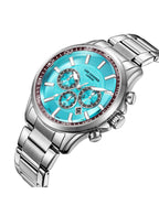 Lee Cooper Men's Multi Function Light Blue Dial Watch - LC08149.300