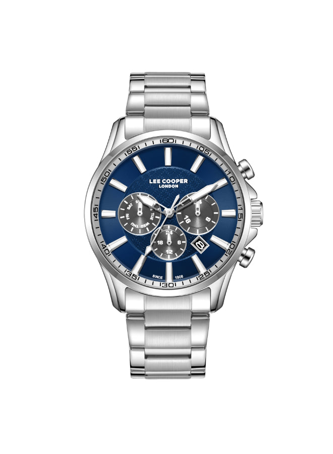 Lee Cooper Men's Multi Function Dark Blue Dial Watch - LC08149.390